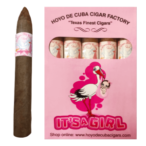 It's A Girl Torpedo Cigars Box