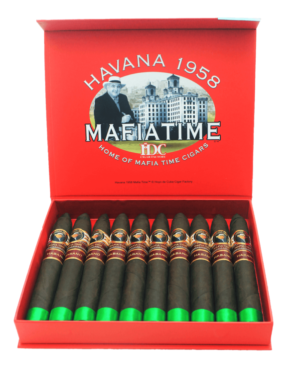 Havana 1958 Mafia Time Grand Torpedo Maduro - Box of 10